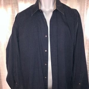 Sean John Polka Dotted Tailored fit Shirt